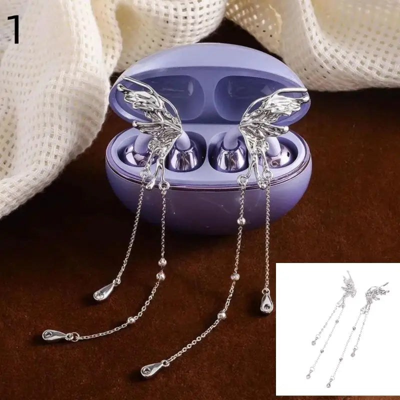 Clip Gioiello con Strass per Auricolari Open-Ear (2 Pezzi)