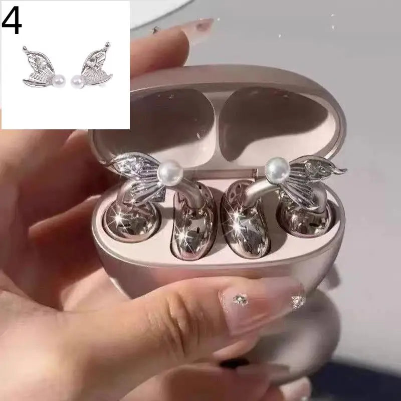 Clip Gioiello con Strass per Auricolari Open-Ear (2 Pezzi)