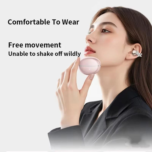Auricolari Wireless Open-Ear a Clip con Bluetooth 6.0