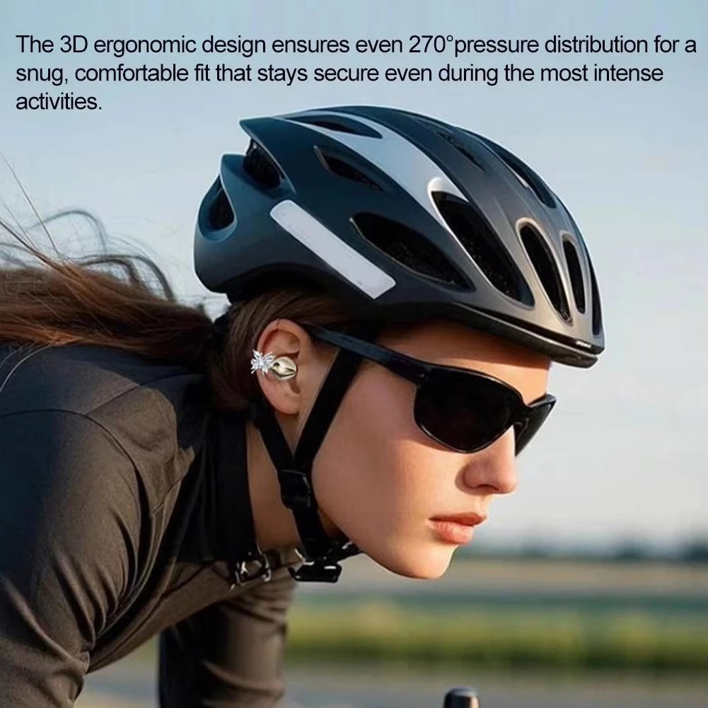 Auricolari Wireless Open-Ear a Clip con Bluetooth 6.0